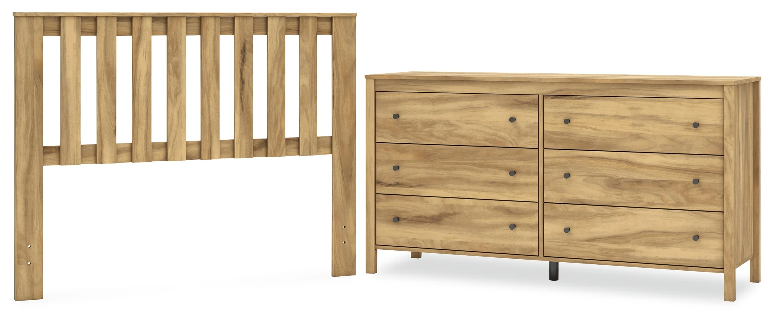 Bermacy Panel Headboard Bedroom Set