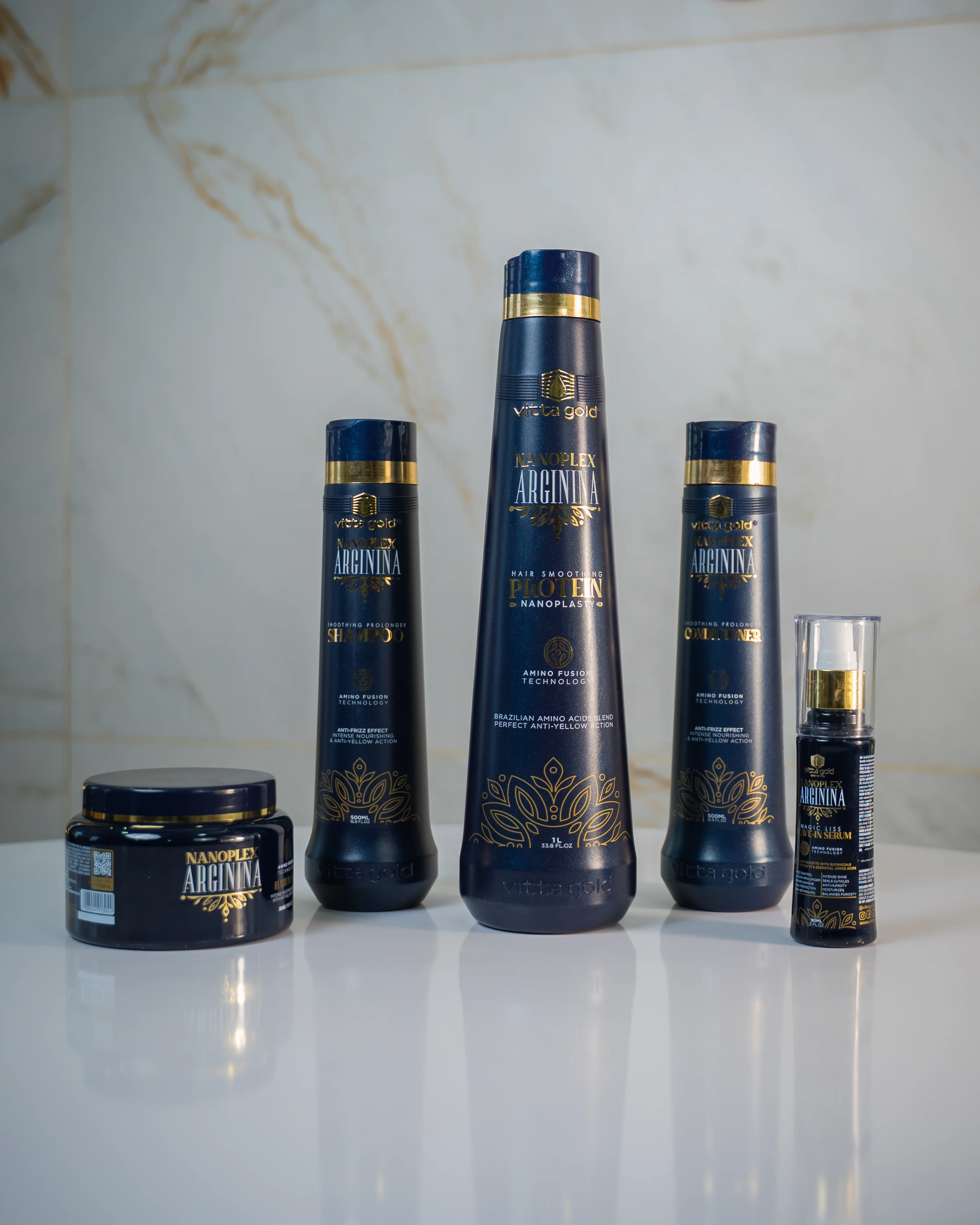 Nanoplex Arginina™ Hair Straightening Nanoplastia Treatment Set 500ml