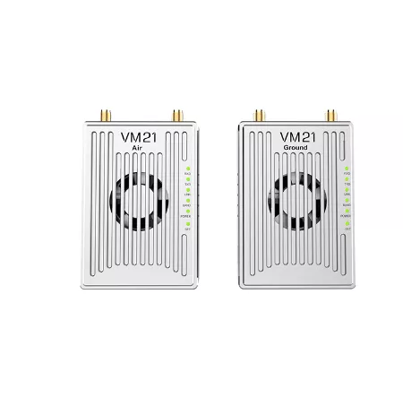 CHINOWING VM21 Mesh Network Video Radio Telemetry RC Data Link, 10km, 800MHz/1.4GHz/2.4GHz, 20ms Video