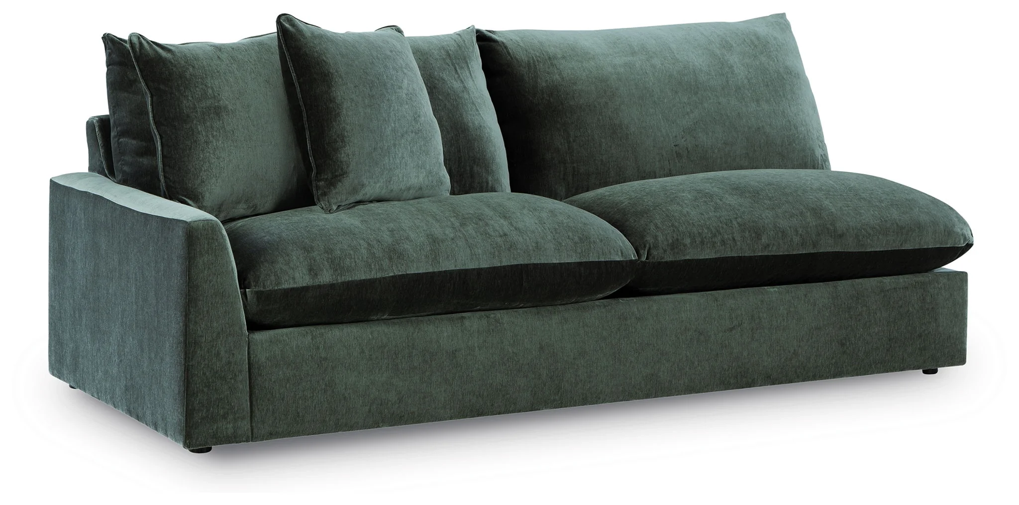 Carriage View - LAF Sofa - Jade