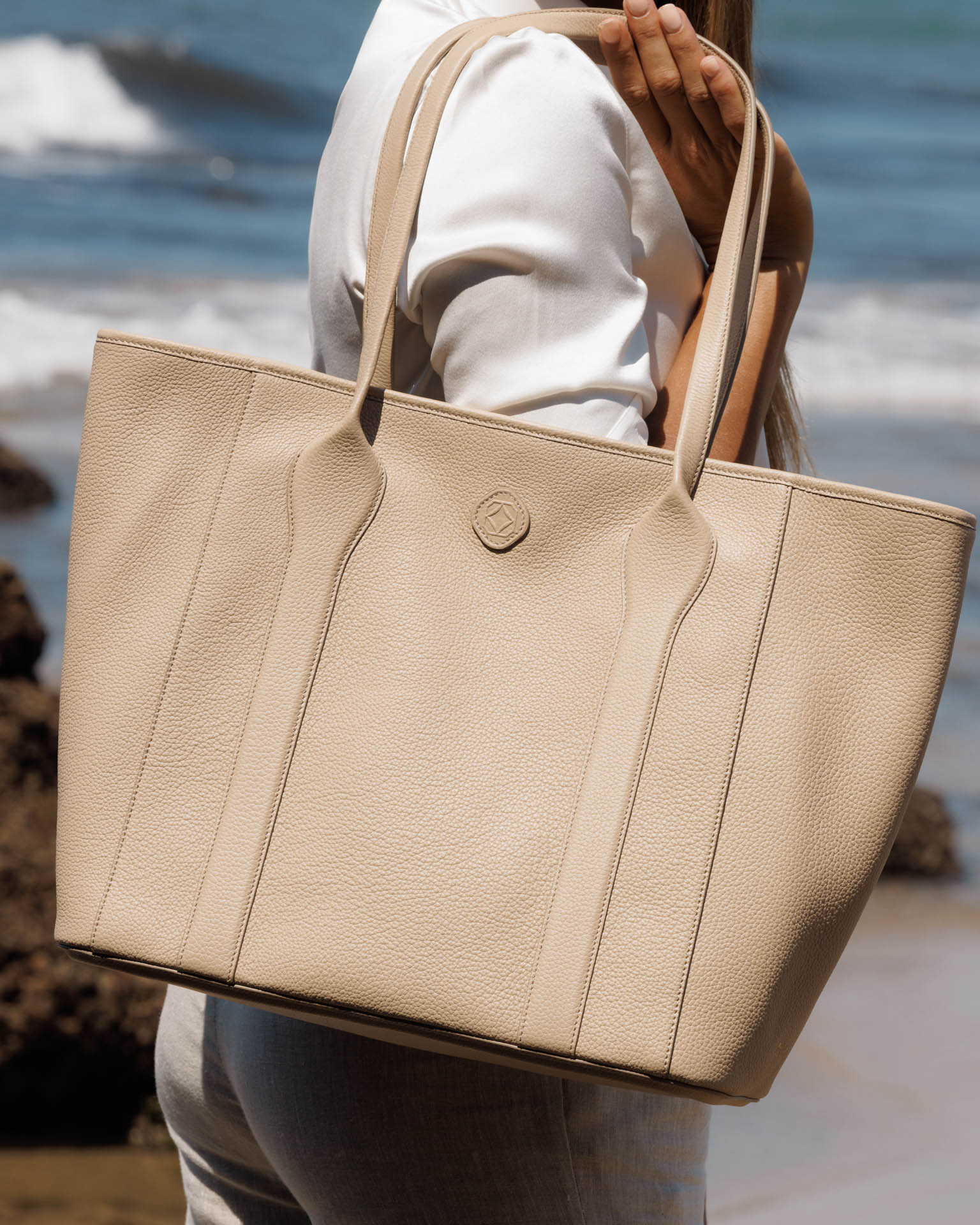 Madame Tote Bag - Italian Leather Handbag