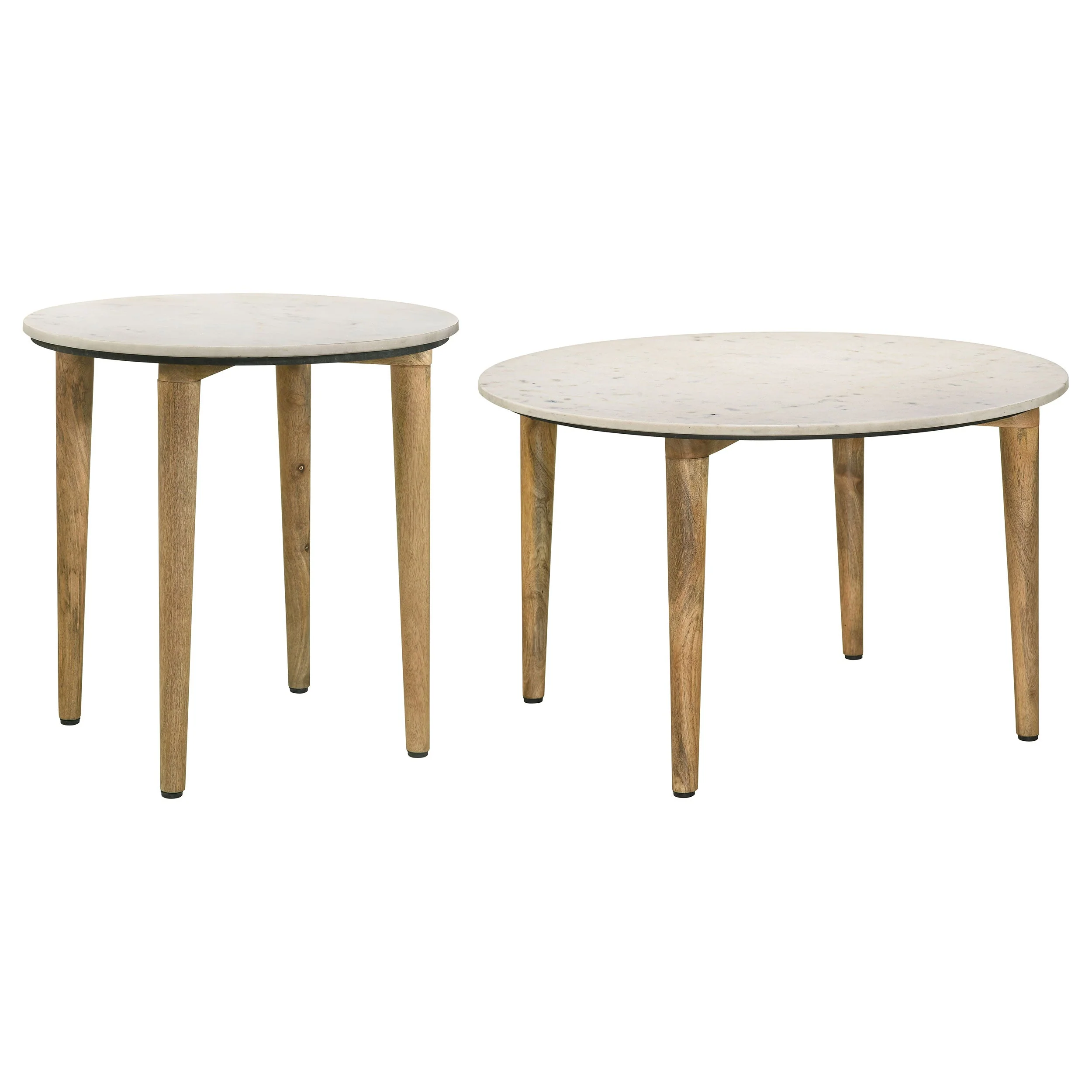 Aldis  Coffee and End Table Set White