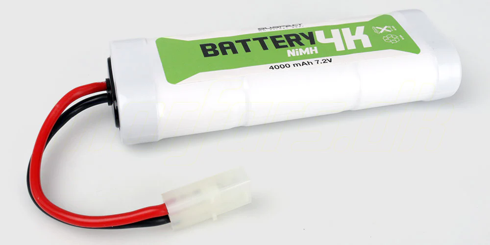 Batteripakke NiMH 7,2V 4000mAh