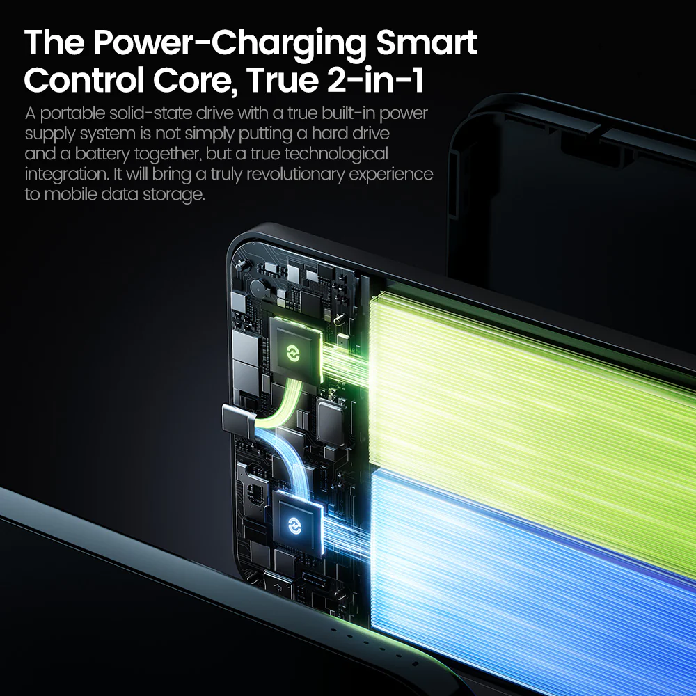 MOVESPEED PowerDisk 2-in-1 SSD & Power Bank