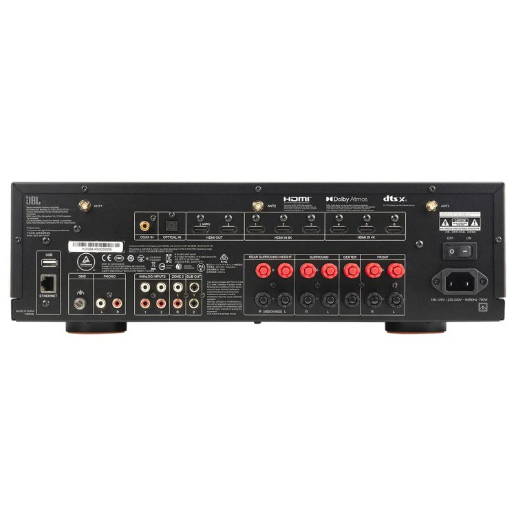 JBL MA7100 220 Volt Receiver 鈥?7.2 Channel 8K AV Amplifier