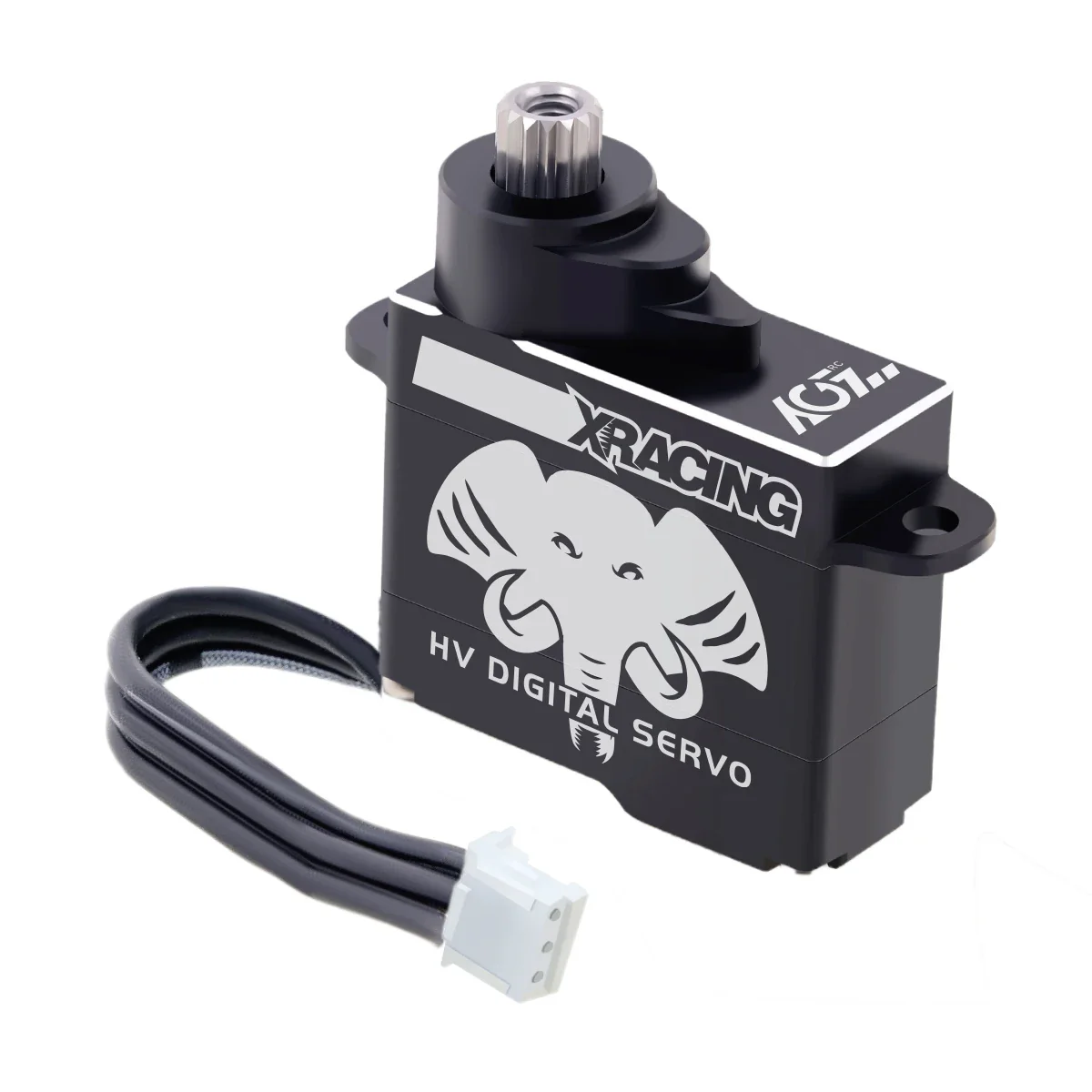 AGFRC Short Cable A06CLS V2 15T Spline MG 3.0KG 0.052Sec Programmable Coleress RC 7g Micro Servo for Mini Car GLR GLA MRZ Airplane