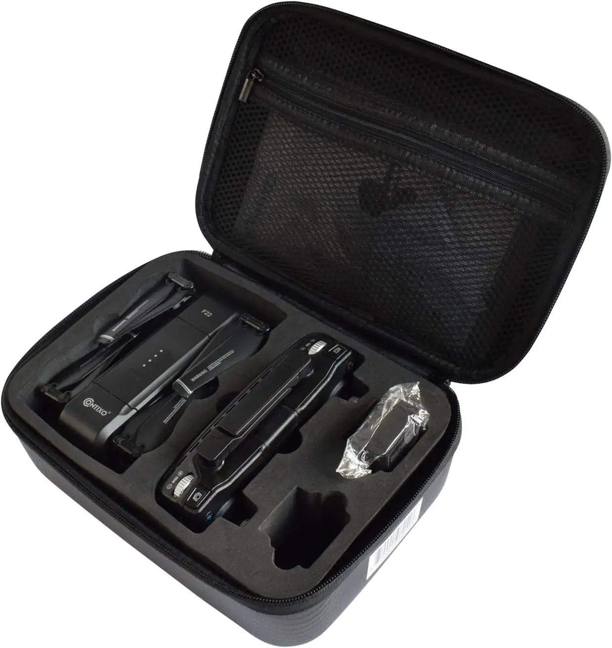 Contixo F22 FPV Drone - with Camera for Adults, Kids, Beginners - 2.4G RC Quadcopter with 4K HD FHD Camera - Gesture Control, Custom Flight Path, WiFi, GPS Auto Hover Return Home, Follow Me, Carrying Case Professional Camera Drone