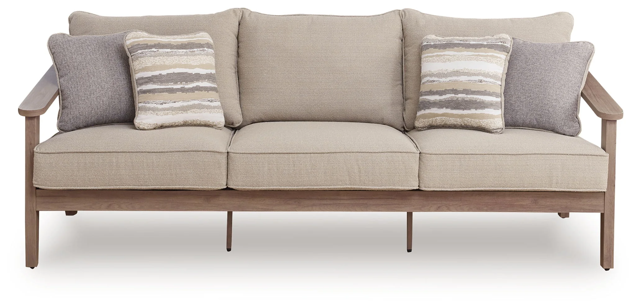 Harmony Headlands - Sofa With Cushion - Natural / Gray