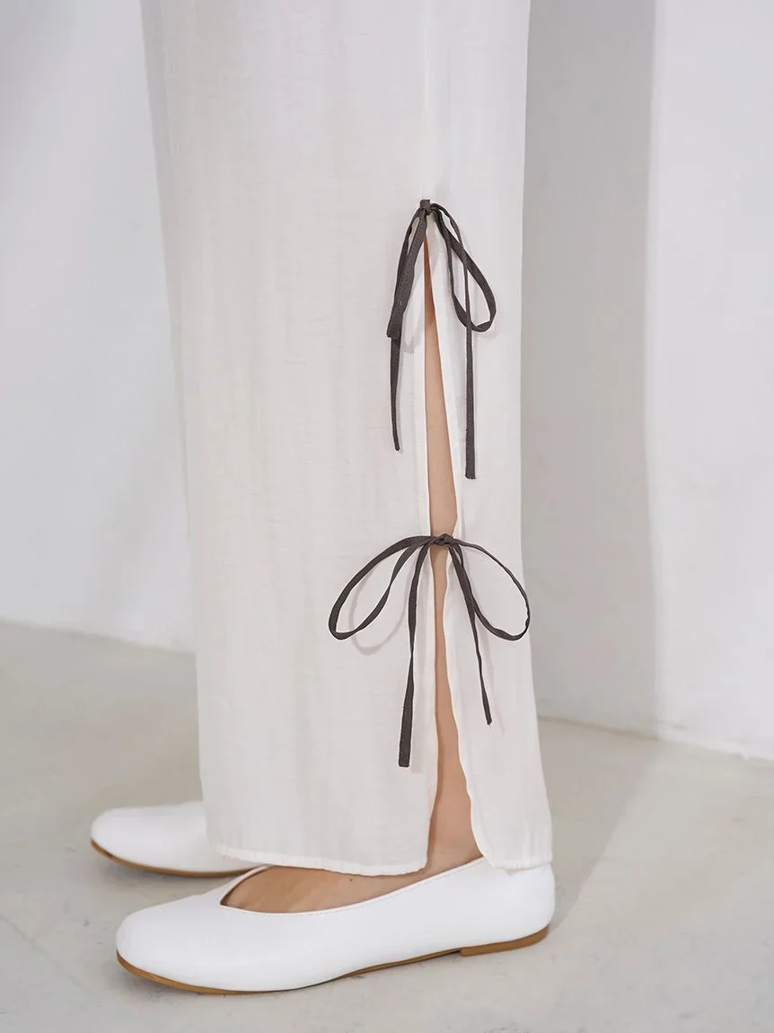 Satin Airy Long Pants