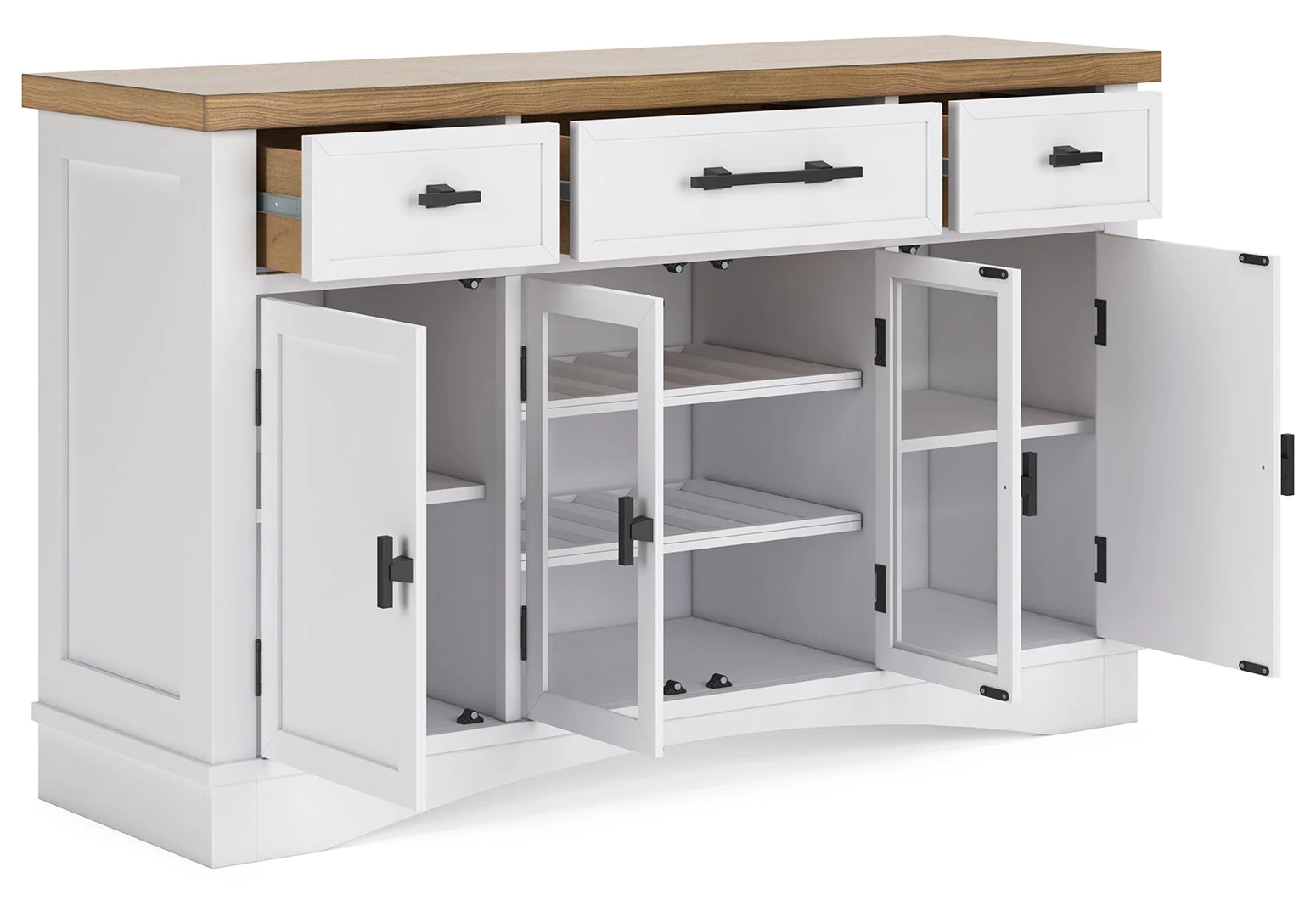 Ashbryn Dining Server and Hutch