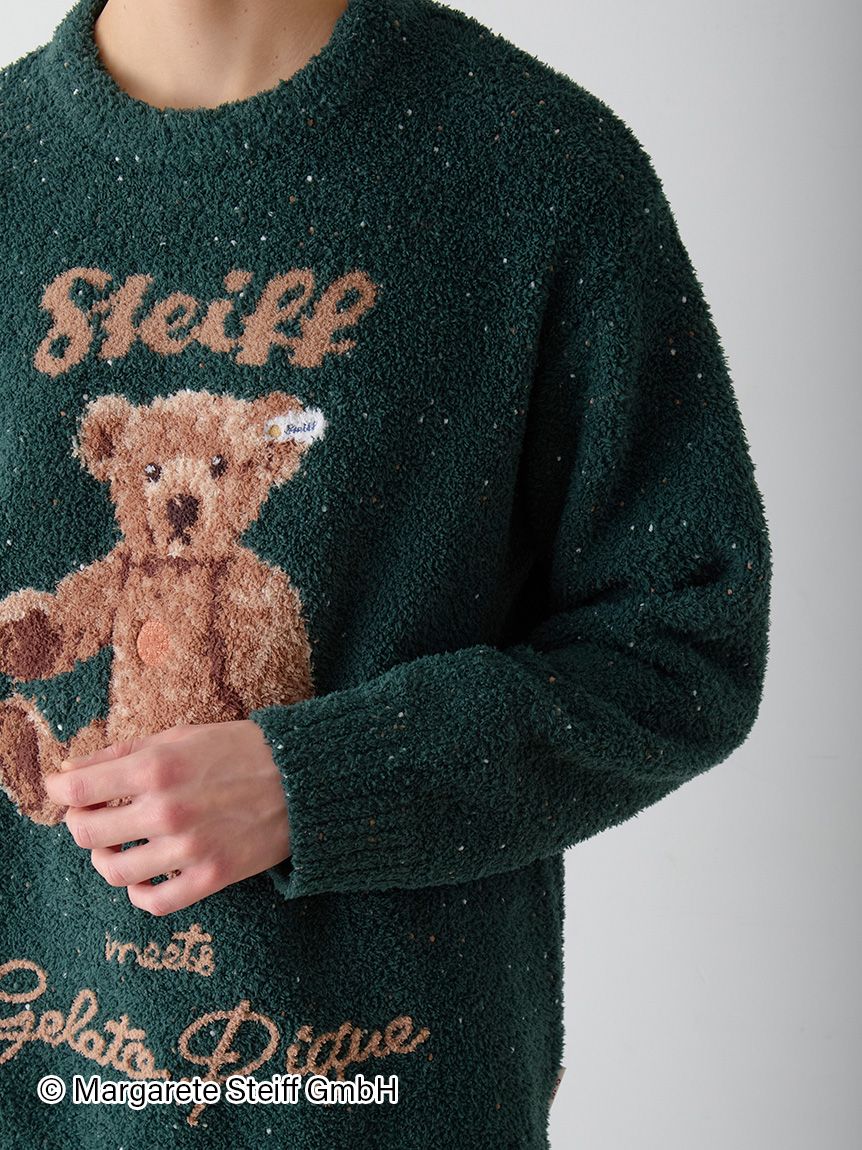 [Steiff] Men's Powder Nep Jacquard Pullover