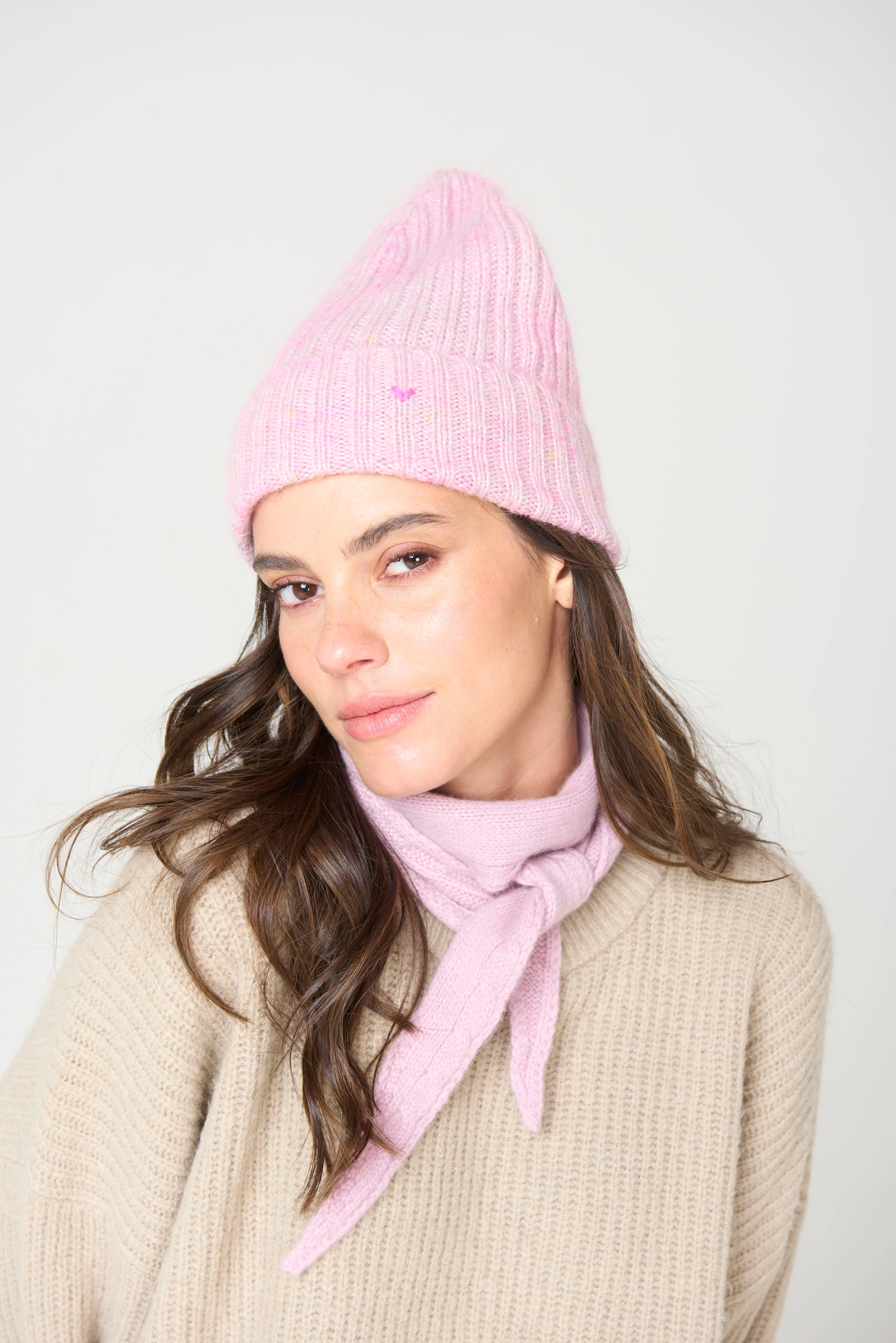 The Mini Scarf - Blush