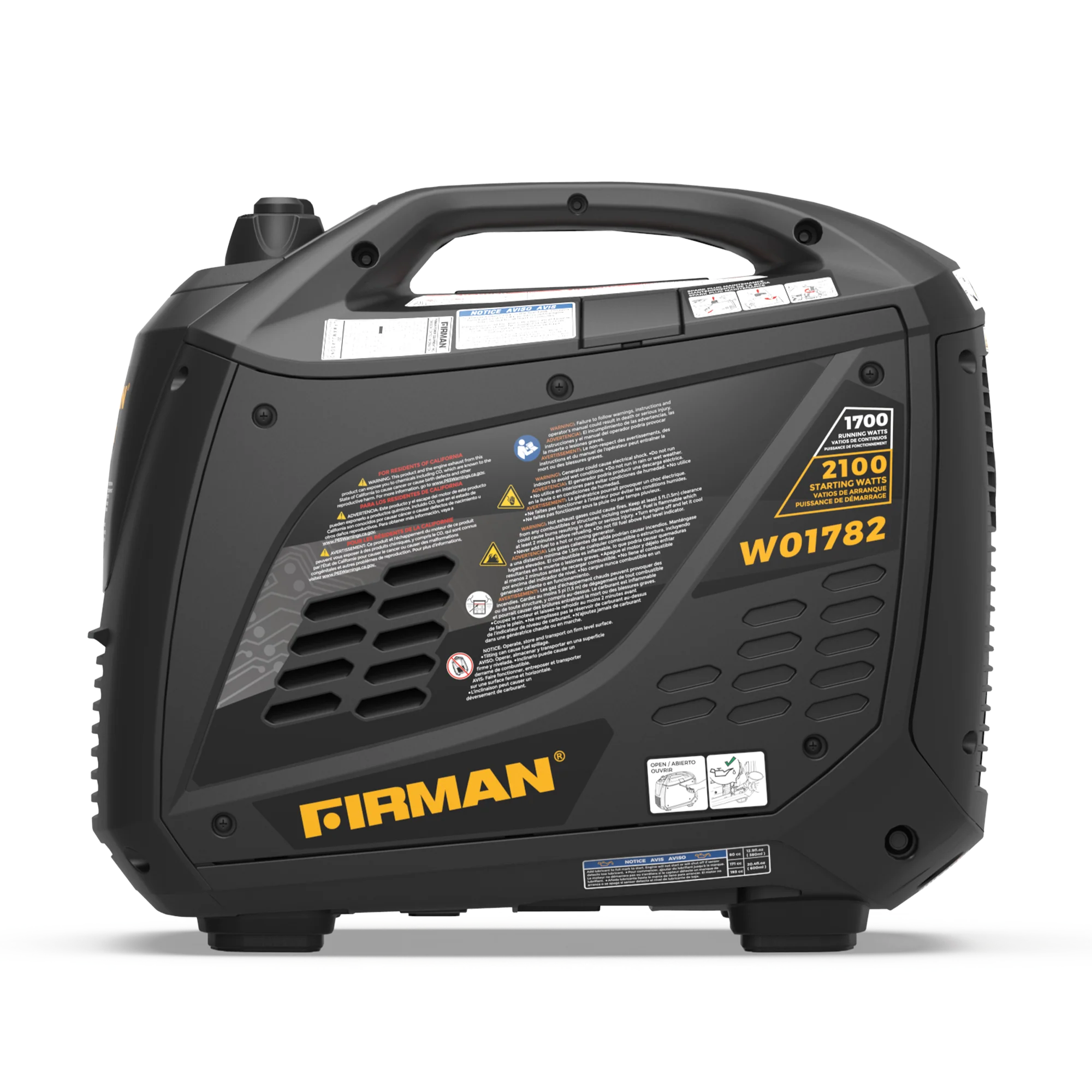 Inverter Portable Generator 2100W Recoil Start