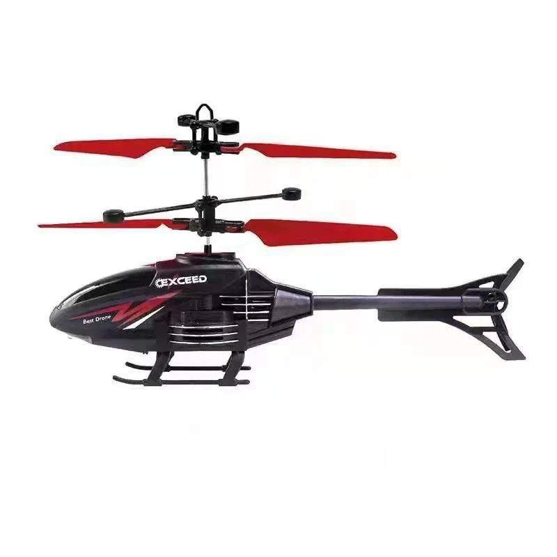 CY387 RC Helicopter - Two-Channel Suspension RC Helicopter Drop-resistant Induction Suspension Aircraft Charging Light Aircraft Kids Toy Gift for Kid