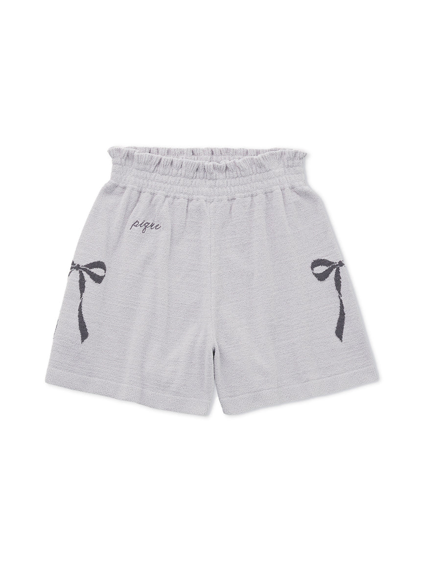 Ribbon Jacquard Lounge Shorts