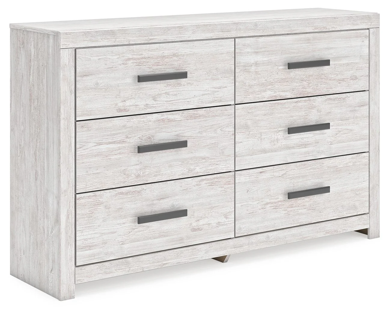Cayboni - Six Drawer Dresser - Whitewash