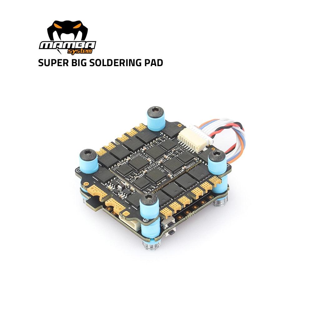Diatone MAMBA F722 APP MK4 WIFI/DJI Flight Controller Stack - F7 45A/55A/65A 128K BLHeli32 ESC 6S 4in1 Dshot1200 Brushless ESC
