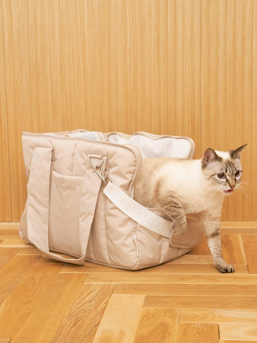 【CAT&DOG】Quilting Carrier Bag