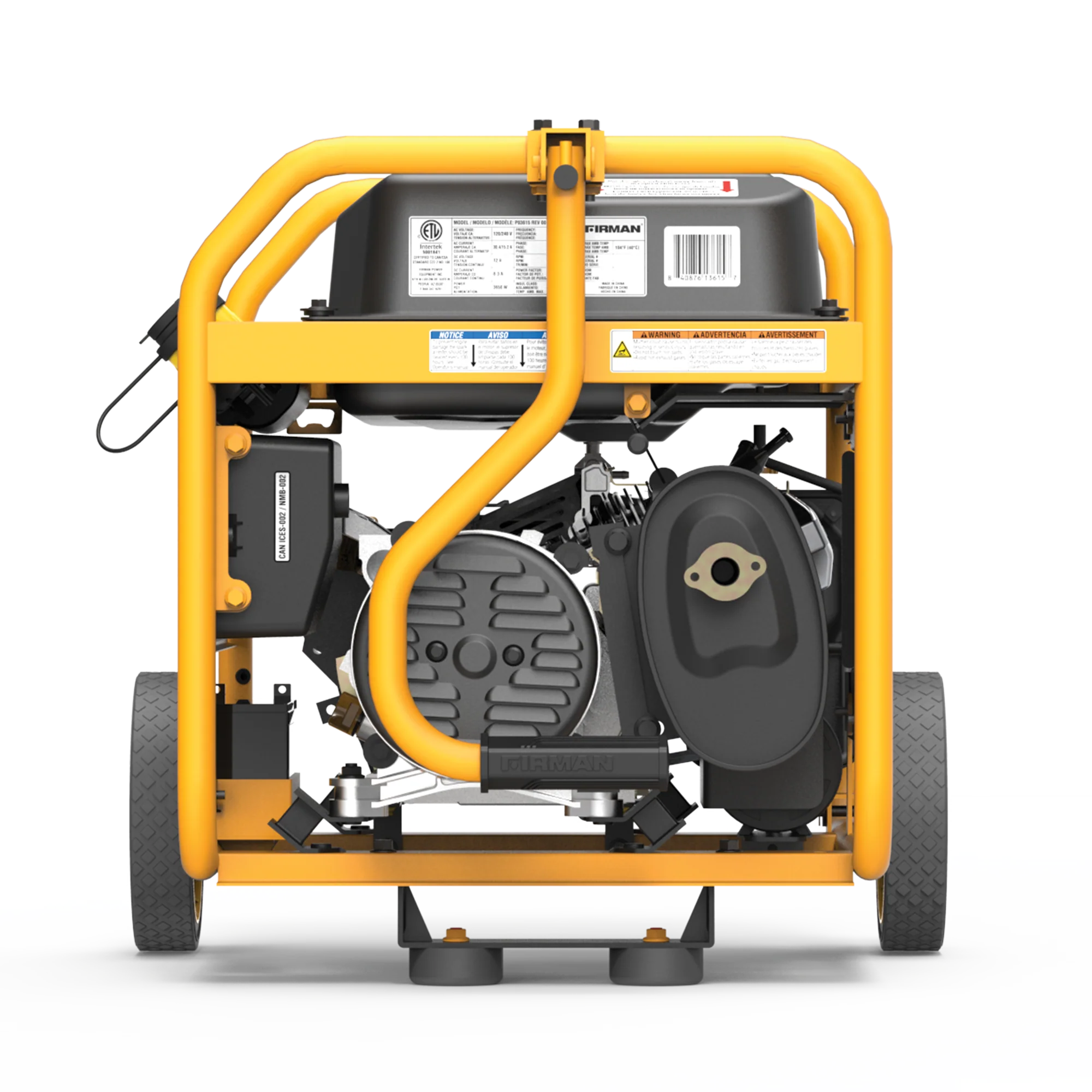 Gas Portable Generator 4550W Remote Start 120/240V