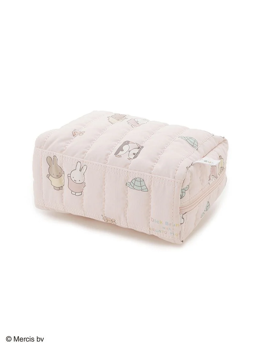 【Dick Bruna】Quilted All-Over Print Pouch