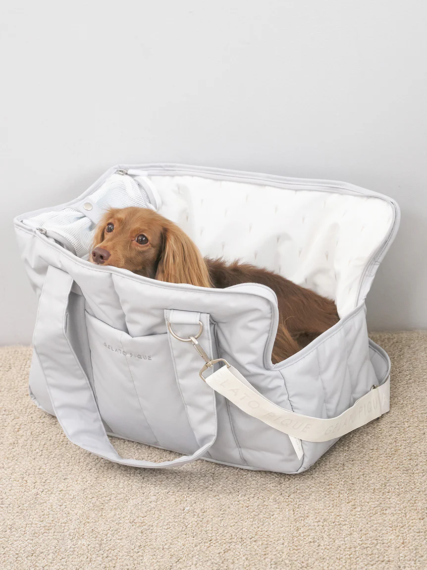 【CAT&DOG】Quilting Carrier Bag
