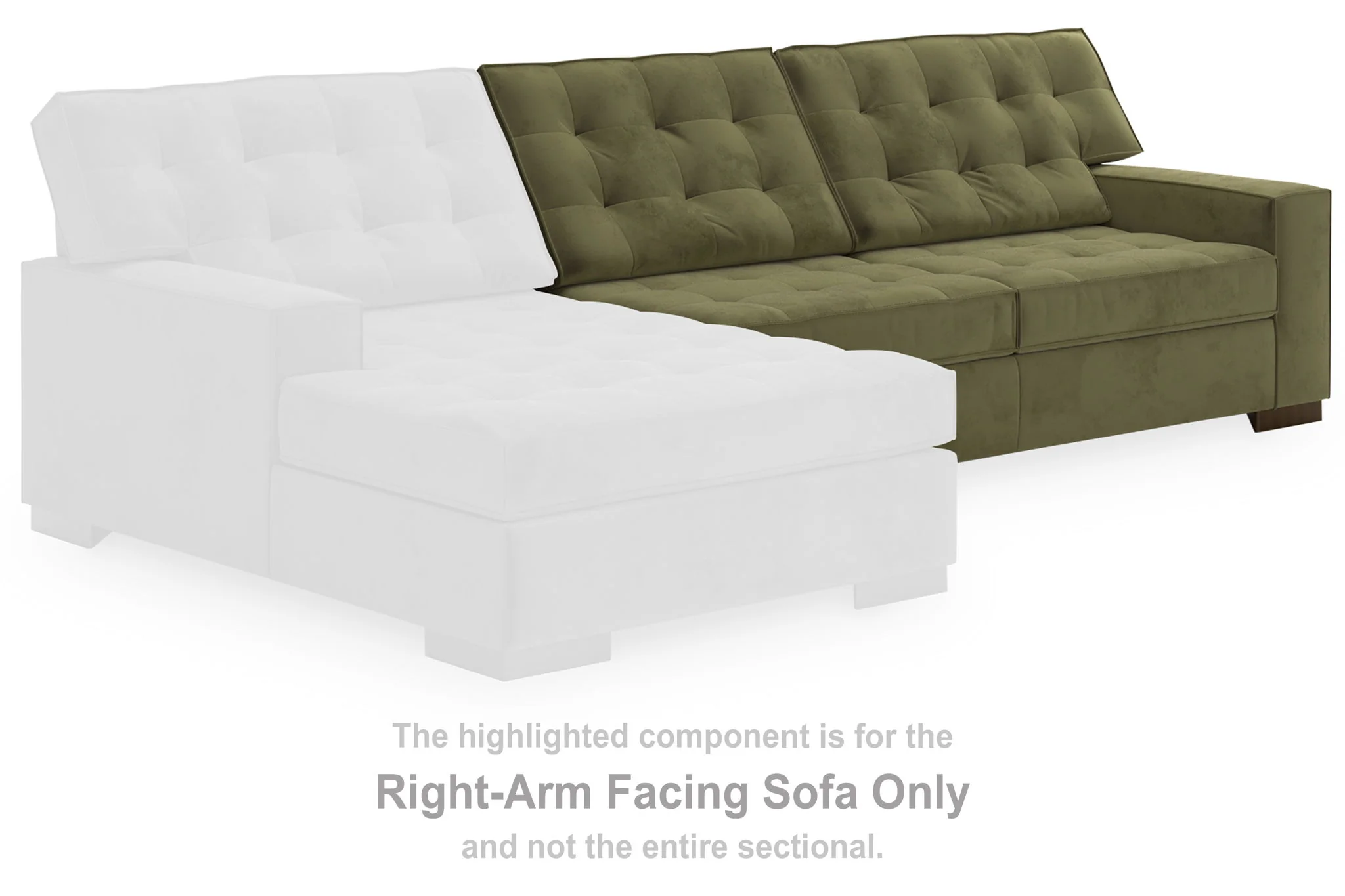 Caspian-Town - RAF Sofa - Olive
