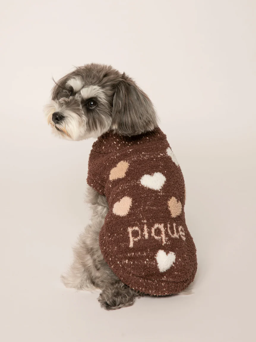 [CAT&DOG] Baby Moco Heart Pattern Pullover