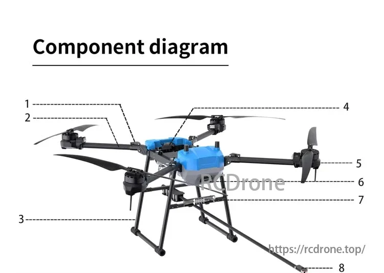 AGR B100 Cleaning Drone - Multipurpose Heavy-duty Washing Drone Building wall Window Cleaning Industrial Drone