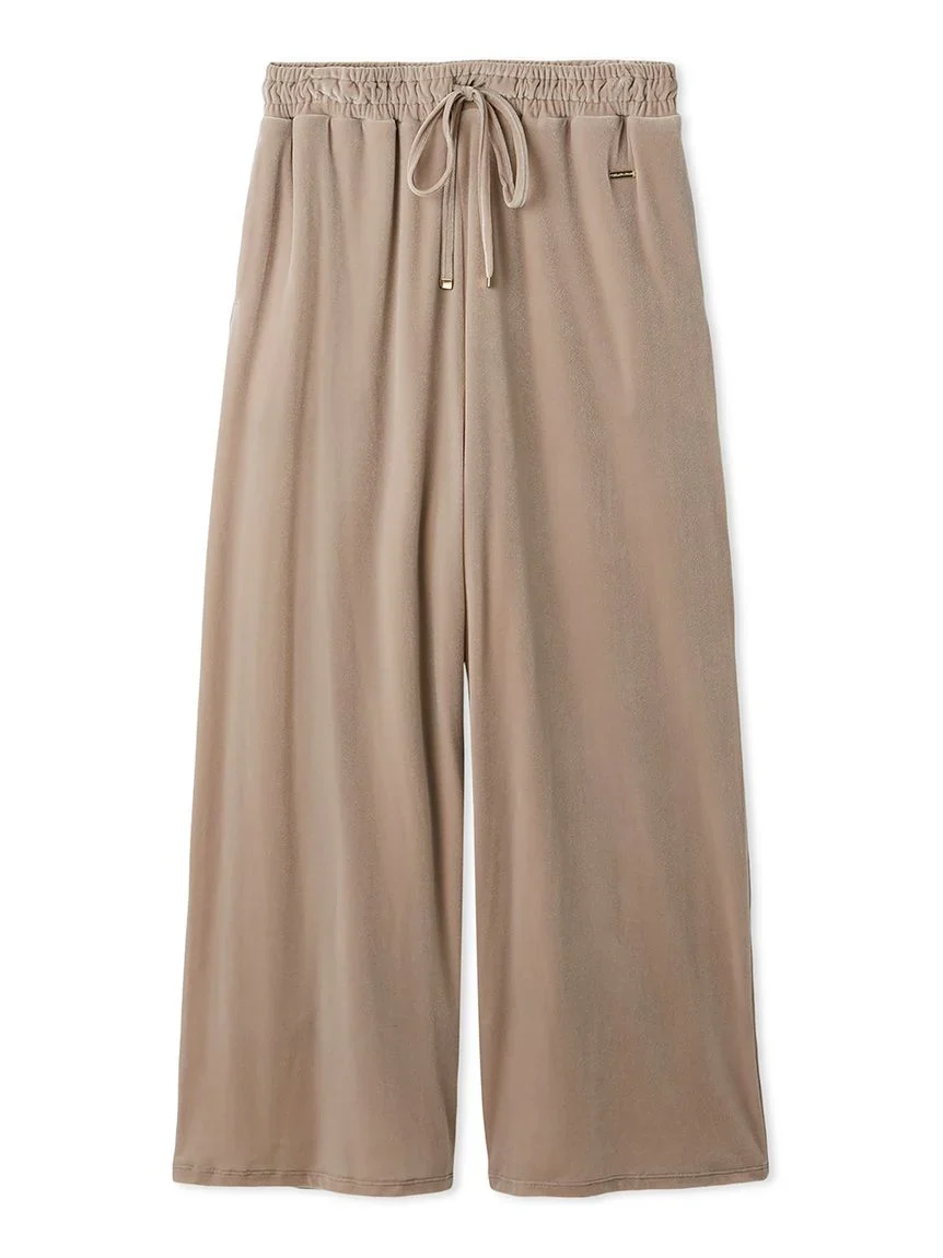 Velour Long Pants