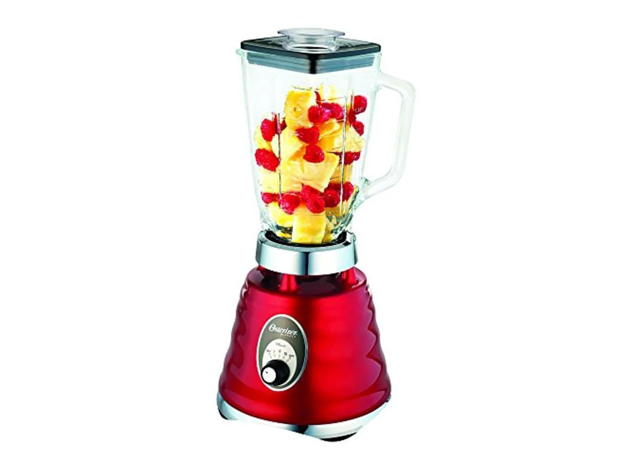 Oster BLST-MG4126 220 volts Blender 3 Speed 600 Watts Chrome Retro Glass Jar Blender 220v