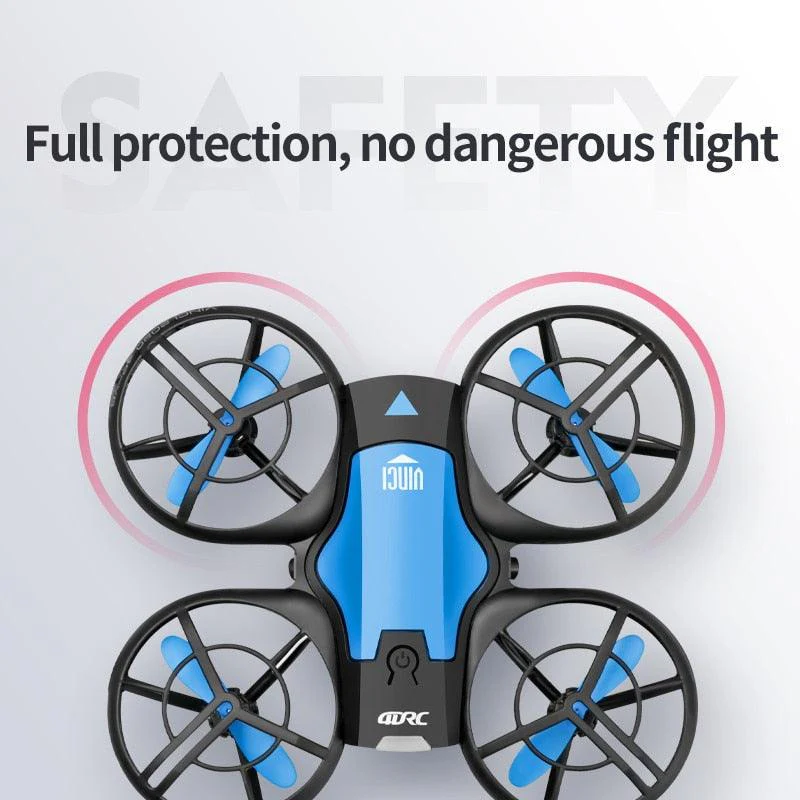 4DRC V8 Mini Drone - 4K 1080P HD Wide Angle Camera WiFi FPVDrone Height Keep Foldable Quadcopter Toy Gift