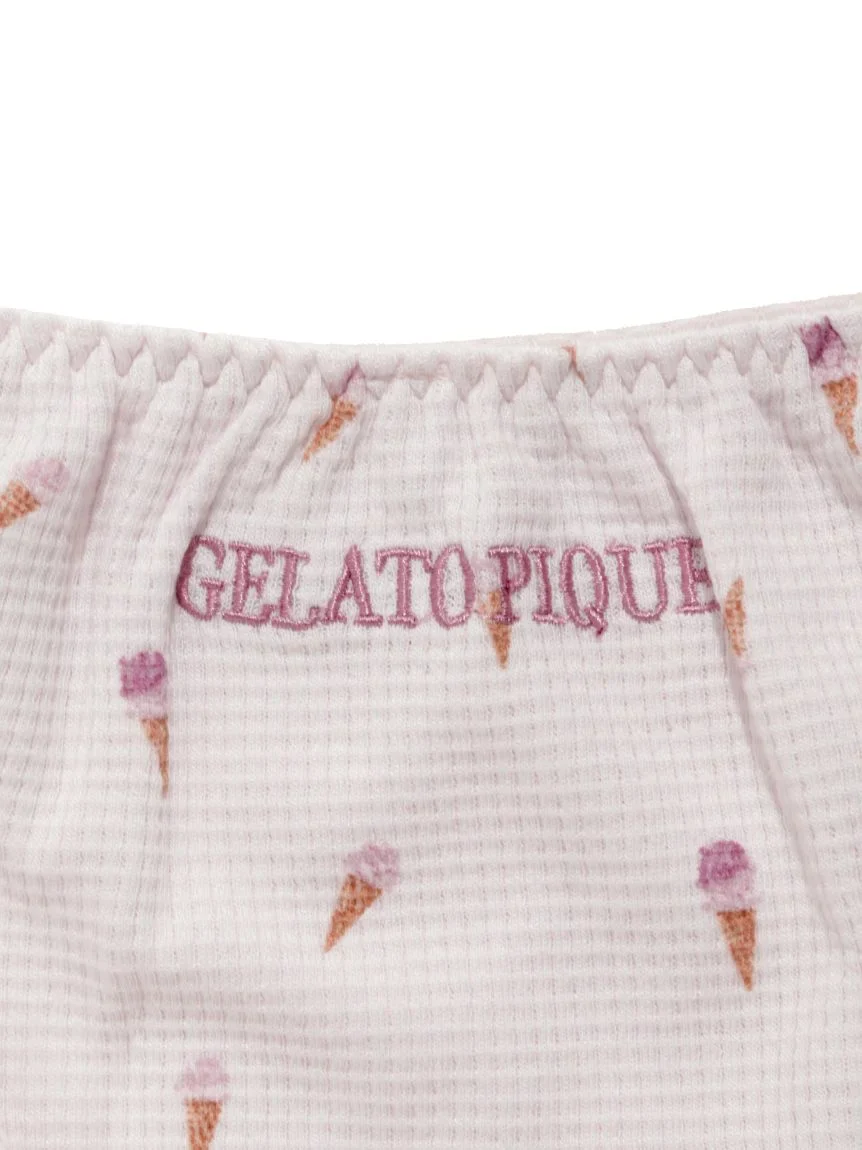 Ice Cream Waffle Bra & Underwear Set