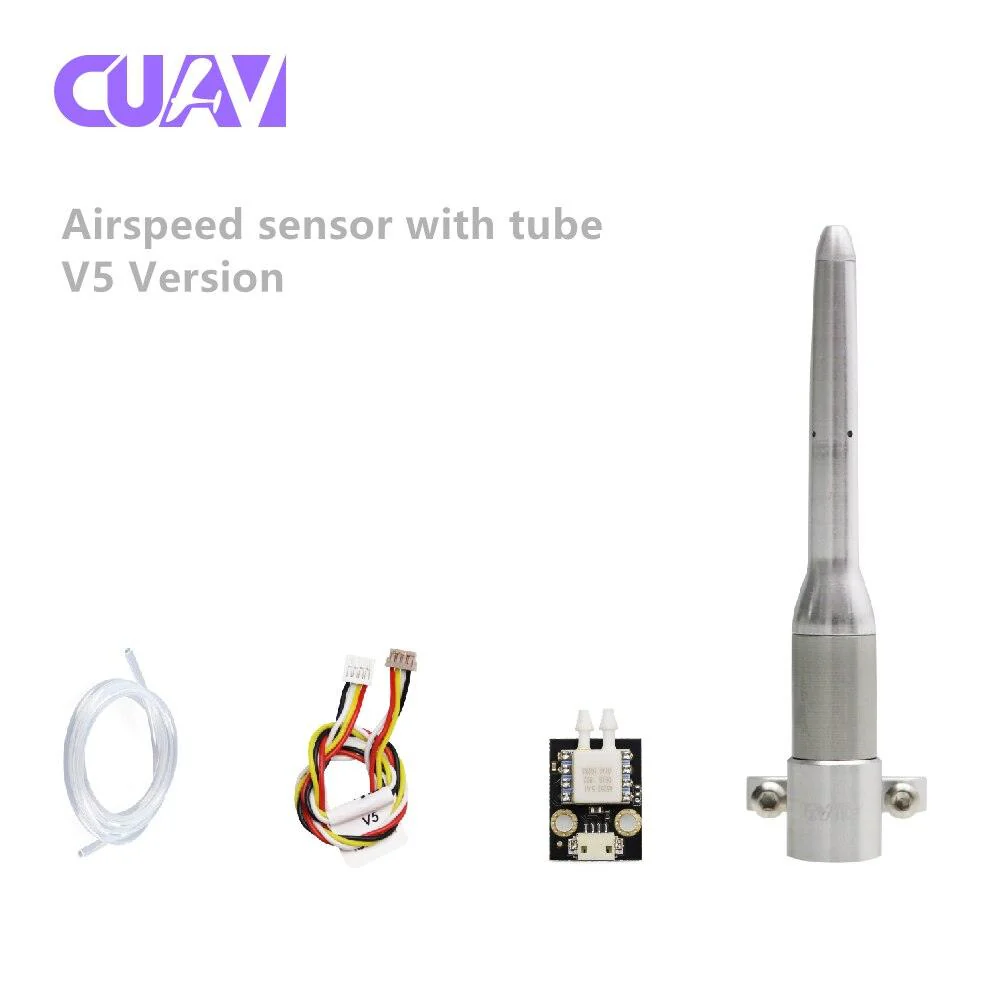 CUAV Airspeed sensor with tube V5 - HOT Pitot Tube Airspeed meter airspeed sensor kit Differential for Pixhawk APM PX4 Flight Controller RC Model FPV Drone
