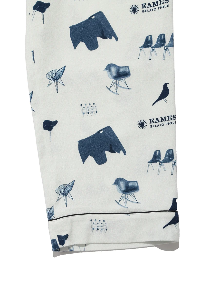 EAMES Chair Motif Men's Lounging Pajamas Pants