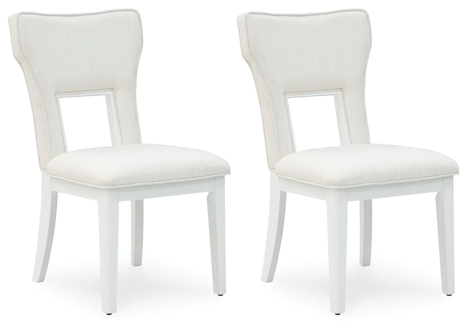 Chalanna - Dining Upholstered Side Chair (Set of 2) - White