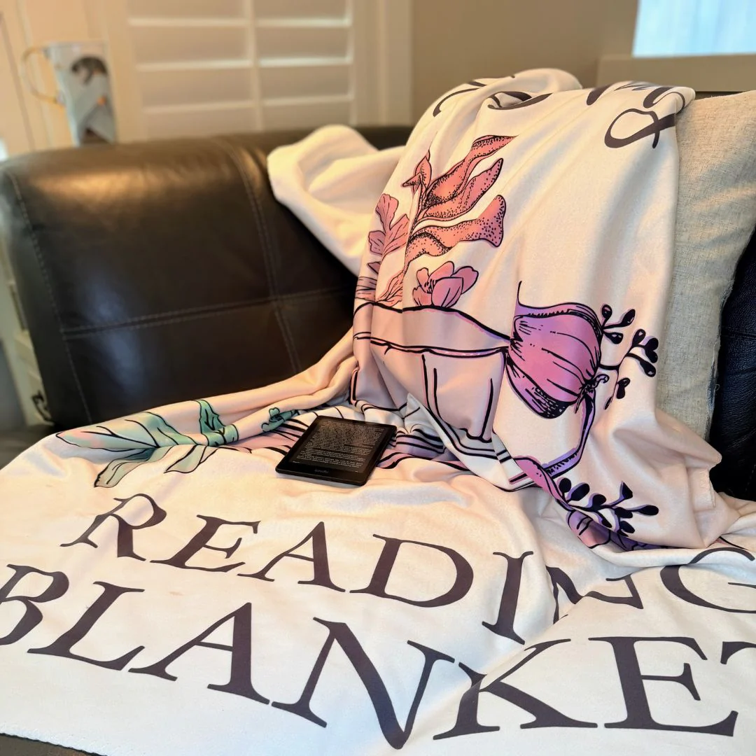 This Is My Reading Blanket Sherpa Fleece Book Blanket