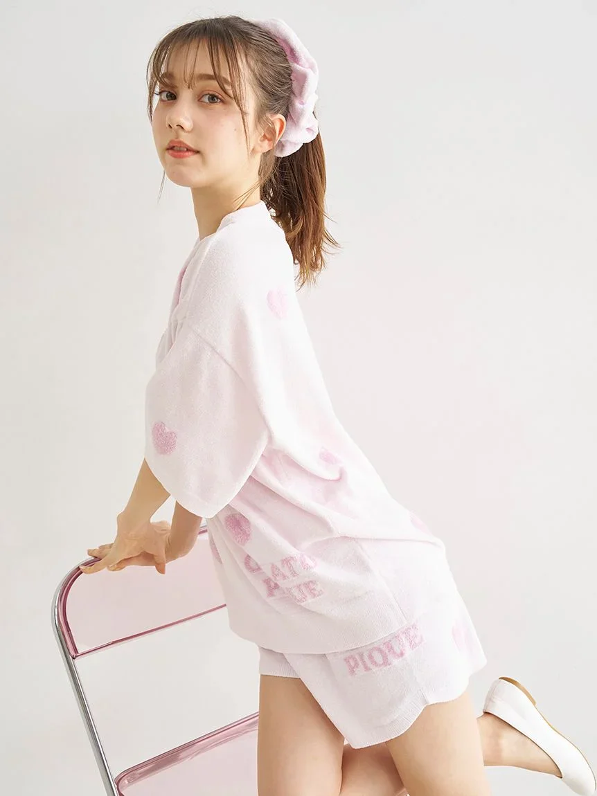 Heart Jacquard Pullover