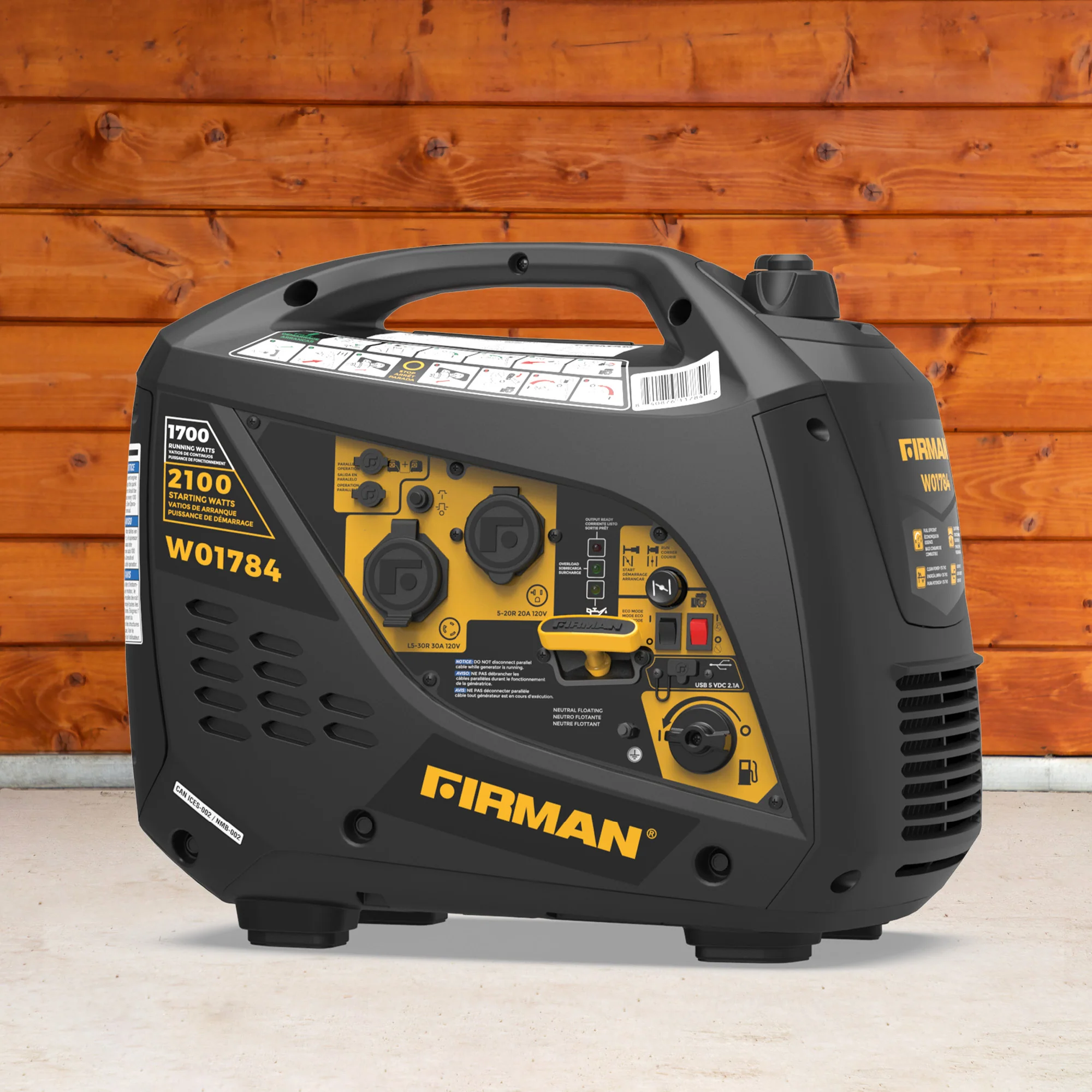 Inverter Portable Generator 2100W Recoil Start