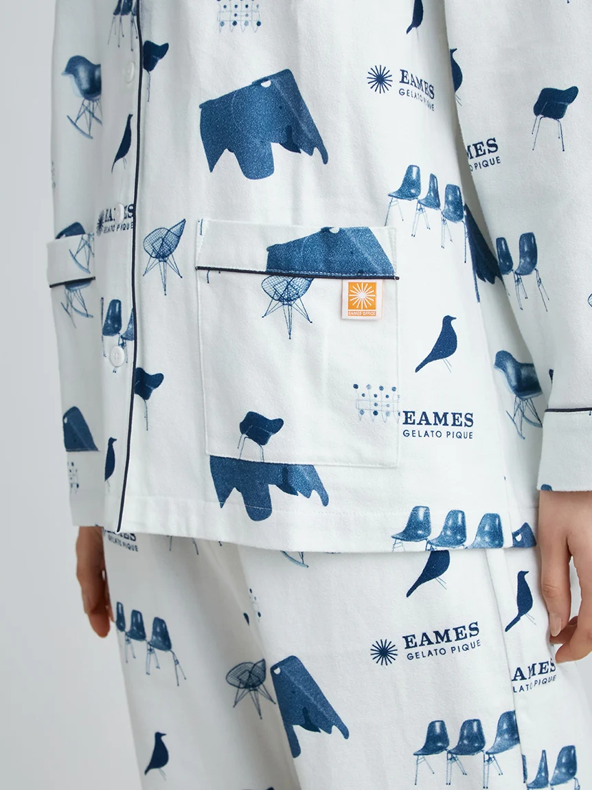EAMES Chair Motif Women's Sleepwear Shirts