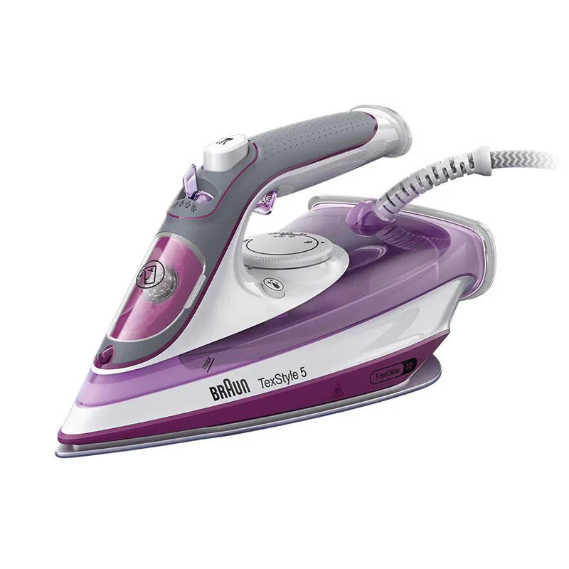 Braun SI5037VI  2700 Watts  TexStyle 5 Steam Iron Violet  220 v 240 volt 50 hz