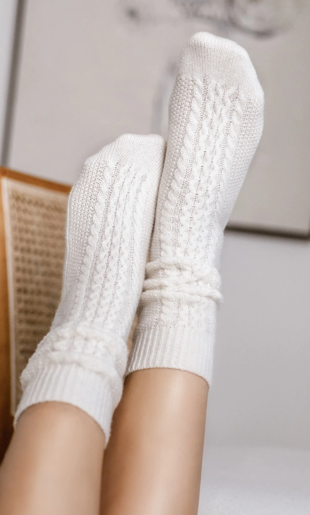 Hailey Cashmere Socks