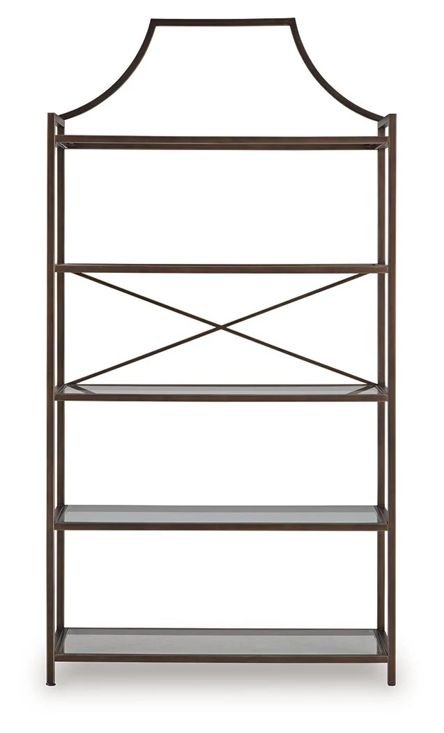 Bernonly - Bookcase - Antique Bronze Finish