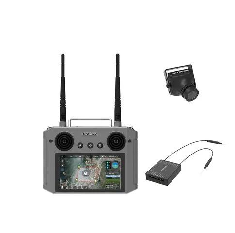 CUAV Skydroid H12 Agricultural Spray Drone Remote Control - 12 Channel 2.4GHz 1080P Digital Video Data Transmission Transmitter