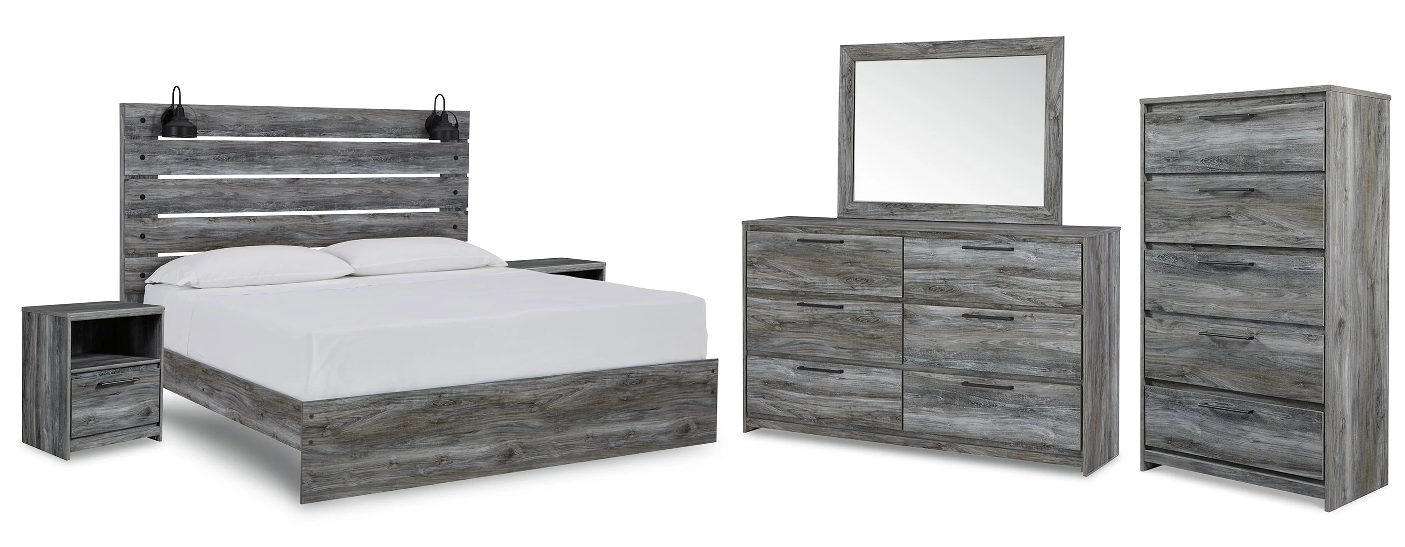 Baystorm Grey Bedroom Set
