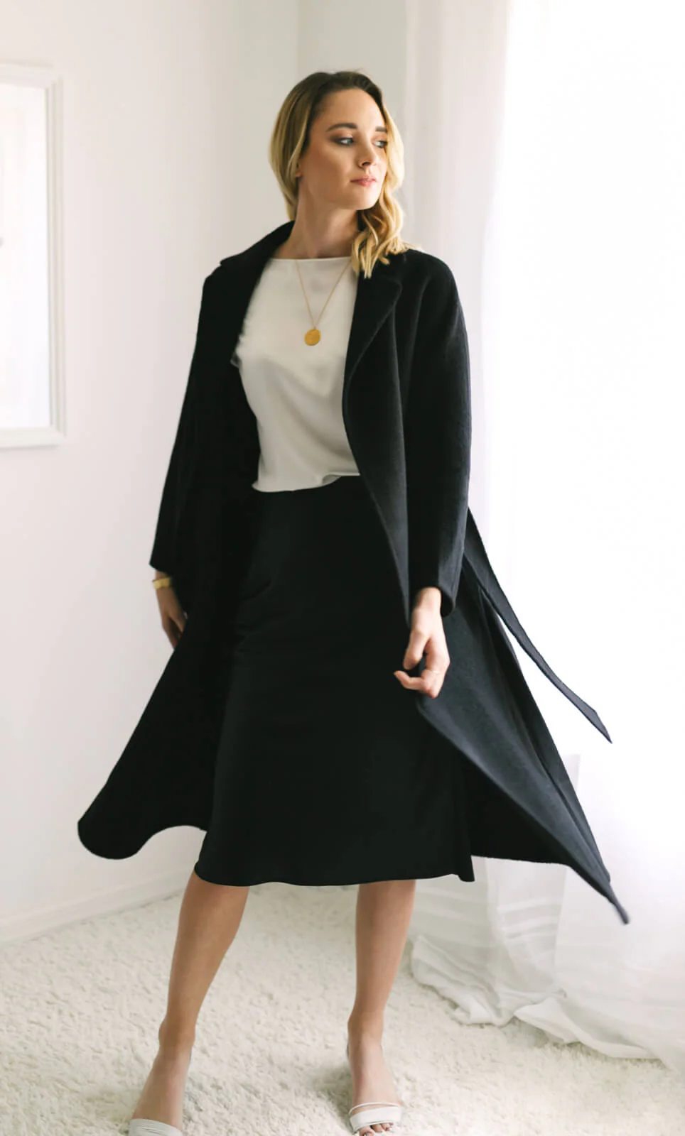 Marcella Cashmere Overcoat