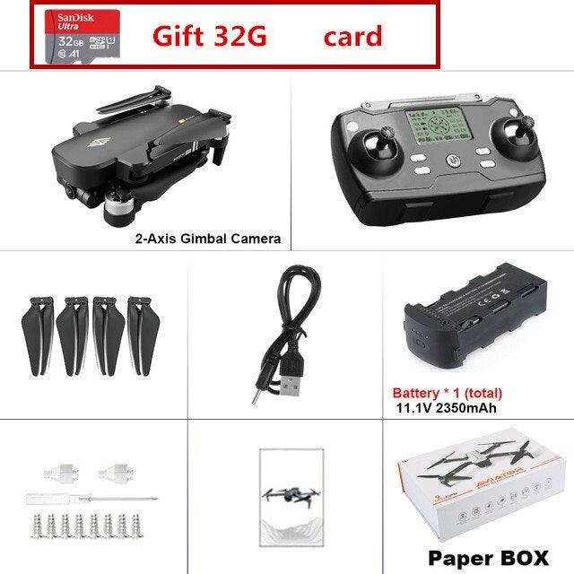 8811 Pro Drone With 32G/64 TF SD Card - 5G WIFI FPV RTR  With 6K HD Camera  2-Axis Anti-Shake Self-Stabilizing Gimbal Dron Professional Camera Drone