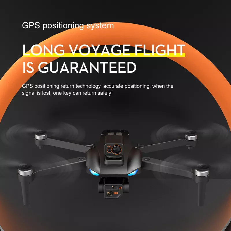 AE8 Pro Max Drone - 360 Obstacle Avoidance Automatic GPS Follow Quadcopter 8K HD Brushless Aerial Photography RC Aircraft Professional Camera Drone