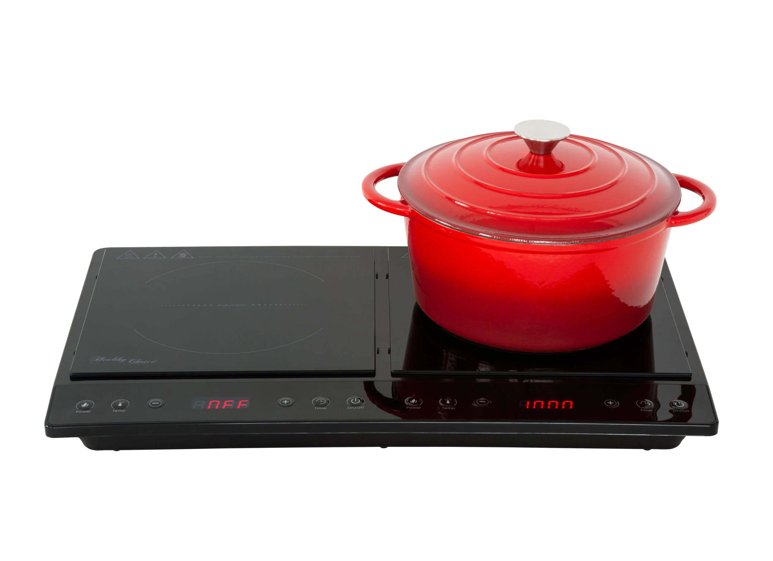 Double Induction Cooker w/ 2 Plates, 240°C, 1000- 1400W