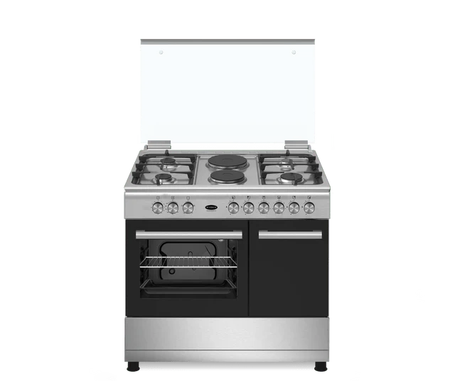 Venus 220 volt Gas and Electric Range stove cooker 36 Inches 90 CM VC9642BCD Gas and  Electric Range 4 Gas Burners + 2 Electric Hot Plate  220v  240 volts 50 / 60 hz