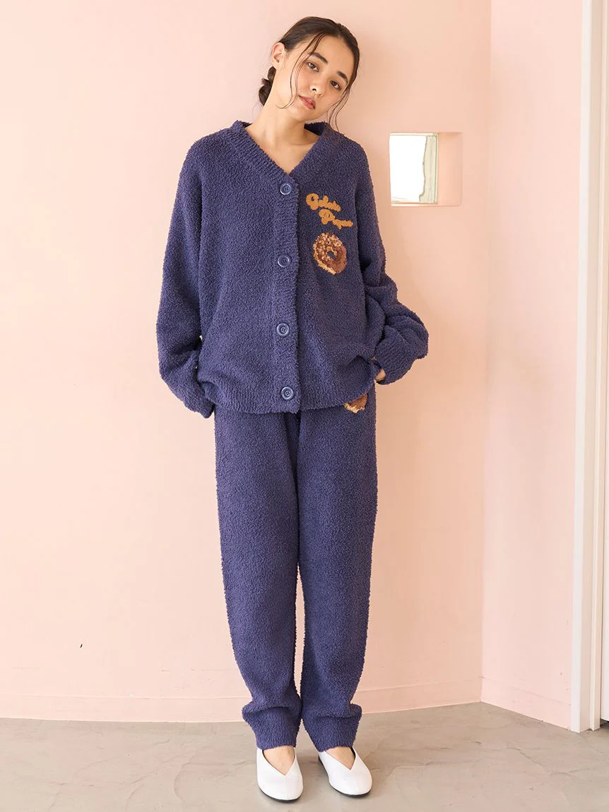 Donut Jacquard Long Pants